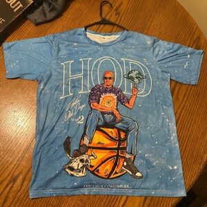 Blue Dennis Rodman Vintage T-Shirt | Medium | Lightly Worn